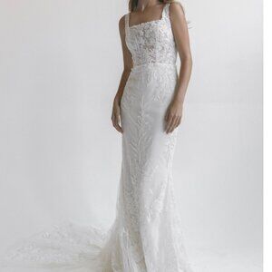 Floral Embrace Wedding Dress